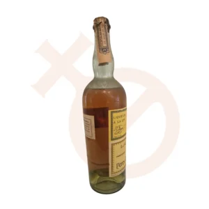 Botella de Chartreuse amarillo elaborado en Tarragona promocional del "Brandy CAR" - Image 3