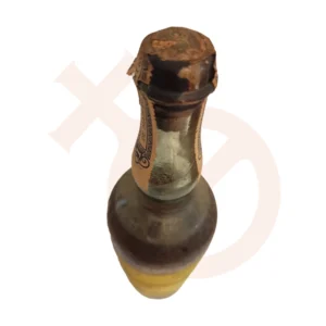 Botella de Chartreuse amarillo elaborado en Tarragona promocional del "Brandy CAR" - Image 6