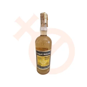 Botella de Chartreuse amarilla de Tarragona