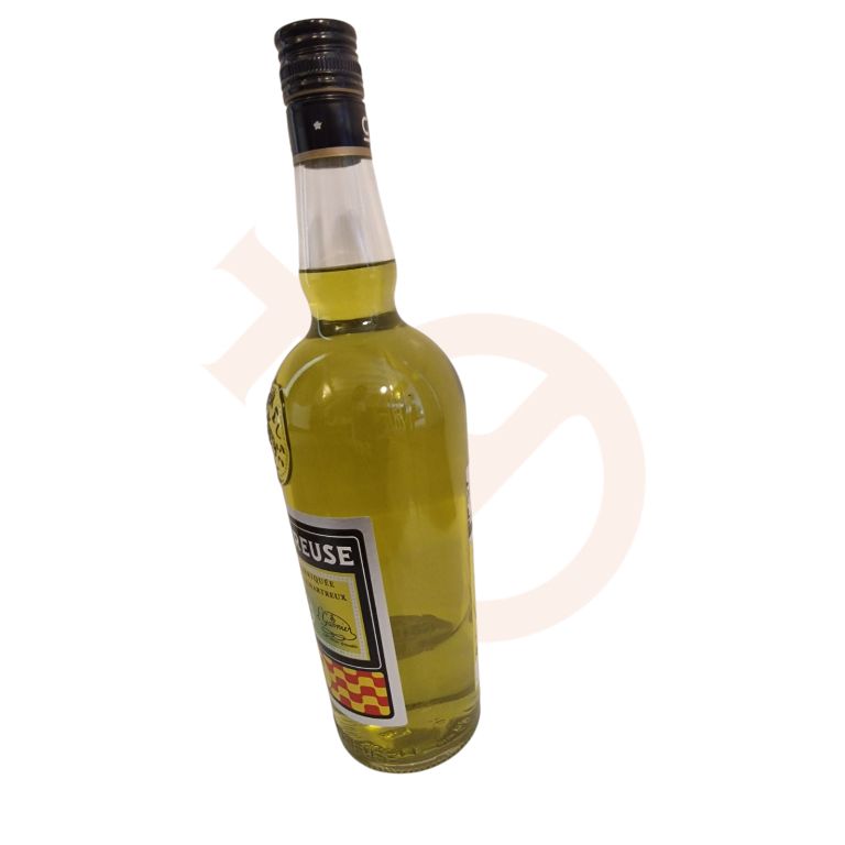 Botella de Chartreuse "la Tau" fabricada en Voiron - Imagen 3