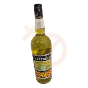 Botella de Chartreuse "la Tau" fabricada en Voiron