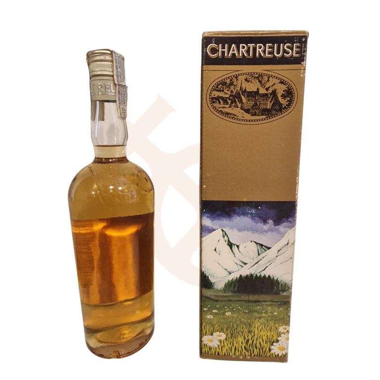 Botella de Chartreuse amarillo elaborado en Tarragona - Imagen 6