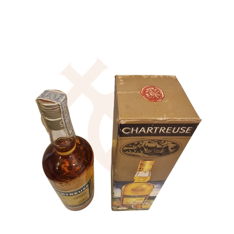 Botella de Chartreuse amarillo elaborado en Tarragona - Imagen 5