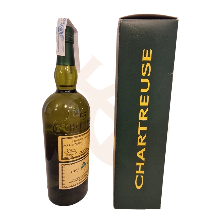 Botella de Chartreuse "Commémorative de l'arrivee des Péres Chartreux à Tarragone" - Imagen 2