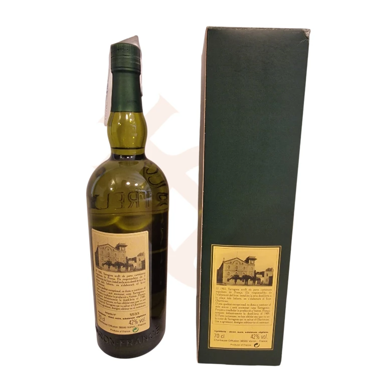 Botella de Chartreuse "Commémorative de l'arrivee des Péres Chartreux à Tarragone" - Imagen 4